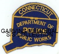 CONNECTICUT,CONNECTICUT DEPARTMENT OF PUBLIC WORKS POLICE 1